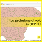 La proiezione al volo in QGIS