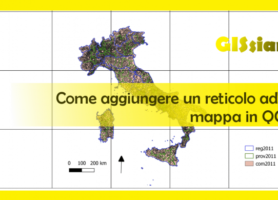 aggiungere un reticolo ad un layout in QGIS