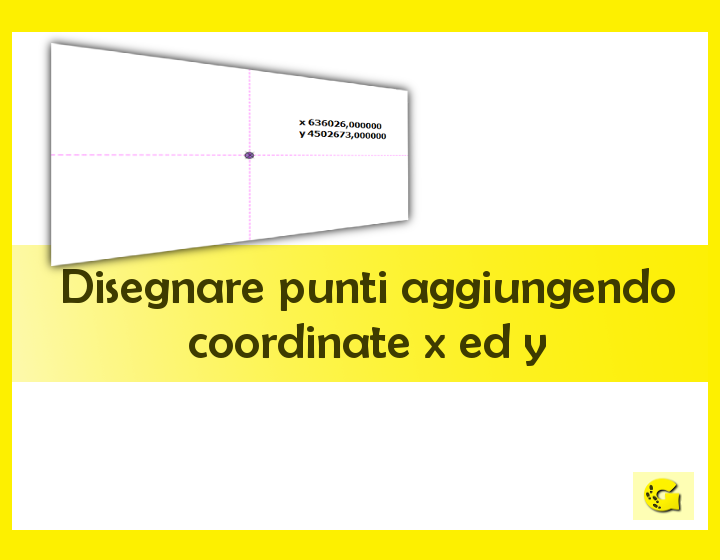 Disegnare punti aggiungendo coordinate x ed y