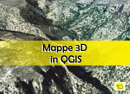 Mappe 3D in QGIS: visualizzare un DSM, modellare una ortofoto ed esportare il 3D