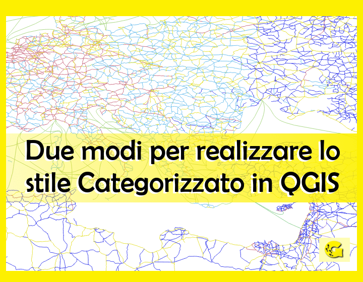 Due modi per realizzare lo stile Categorizzato in QGIS